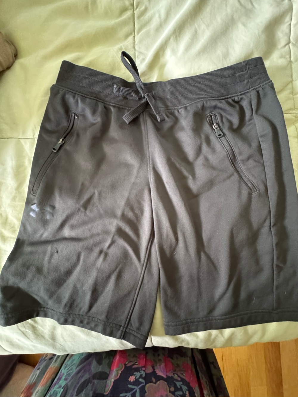 Boy’s UA Black Athletic Drawstring Shorts